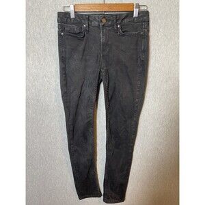 Urban Outfitters Women's Black Faded Denim Skinny Jeans Size 26